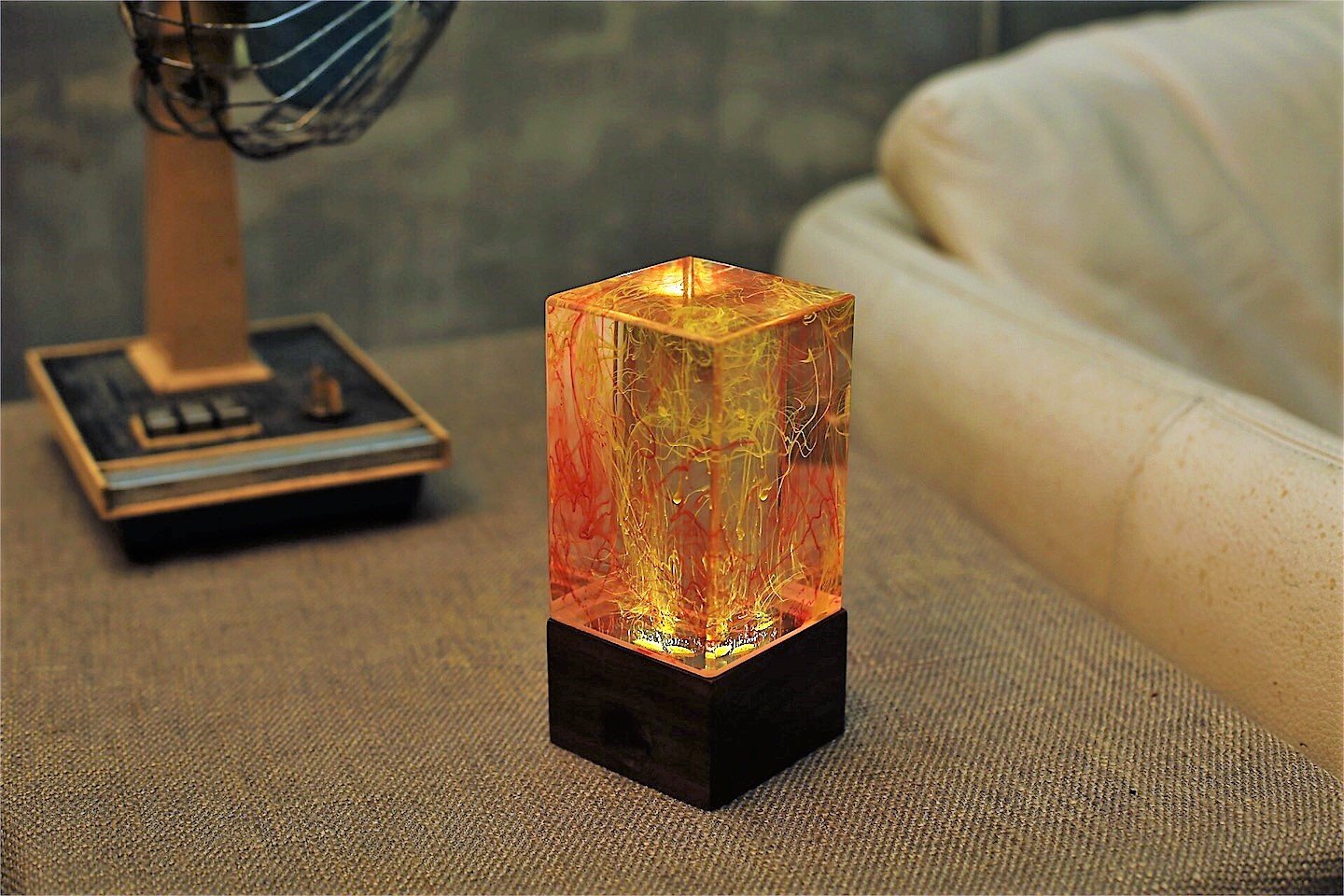 Resin table decor - Solar
